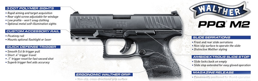 Pistola Walther PPQ Pistola Walther PPQ